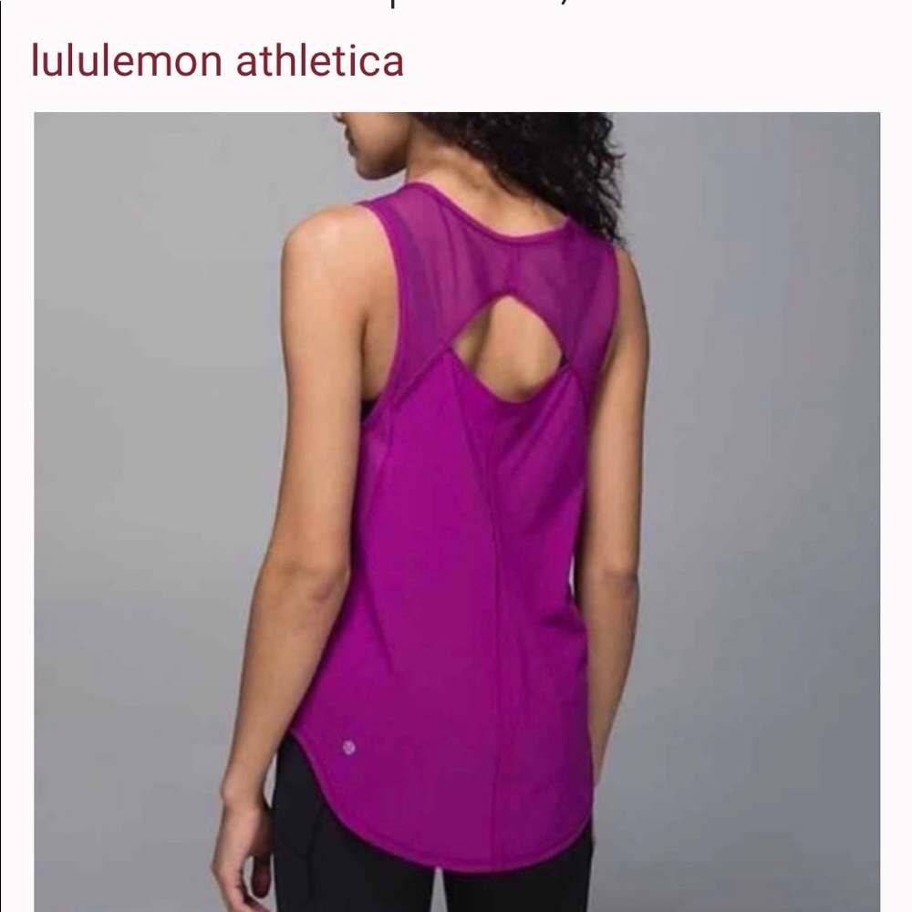 Lululemon Sculpt Tank in Regal Plum